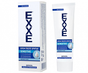 EXXE Крем после бритья SENSITIVE для чувствительной кожи 80мл /30/Арвитекс