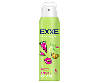 Дезодорант EXXE жен. Спрей 150мл Свежесть и нежность Fruit kiss /24/Арвитекс