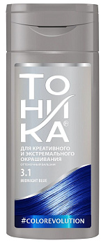 Оттеночный бальзам ТОНИКА Color evolution Midnight blue 3.1 (150мл)