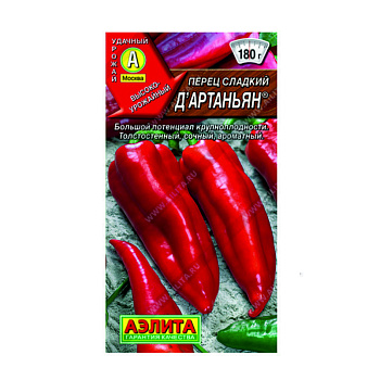 АКЦИЯ! Перец сладкий Д'Артаньян 20шт цв/п /10/АЭЛИТА