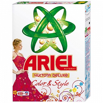 ARIEL СМС автомат  450г Колор&Style /22/Проктер/