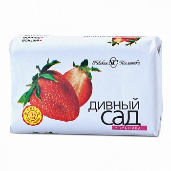Мыло туалетное  Дивный сад 90г Клубника /72/10174/НК