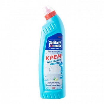 Крем Sanitary formula для ванн Средство чистящее универсальное 900г /15/