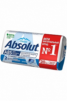 Весна мыло 90г ABSOLUT ABS Ультразащита /72/ 6059