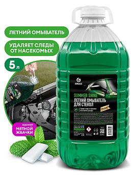 Стеклоомывающая жидкость Summer Shine 5л канистра