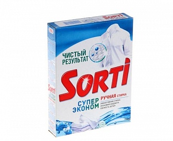 Стиральный порошок Сорти 0,35 кг Суперэконом  т/уп /24/