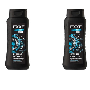 Шампунь для волос EXXE MEN 400мл Ледяная свежесть FRESH /12/Арвитекс
