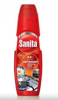 Гель чистящий SANITA 500мл Антижир Мультисила /21/Ступино