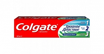 Зубная паста Колгейт  50мл Тройное Действие /72/