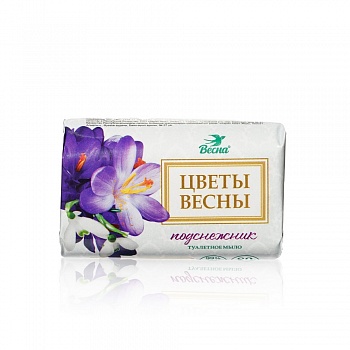 Весна мыло 90г "Цветы весны"  Подснежник /72/6168