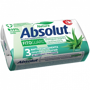 Весна мыло 90г ABSOLUT FitoGuard Алоэ /72/ 6061