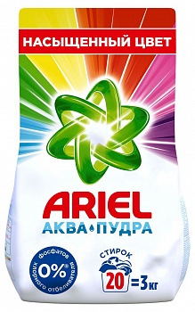 Стиральный порошок ARIEL автомат 3кг Колор /6/