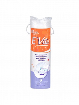 Ватные диски Белла Evita  80шт. /35/
