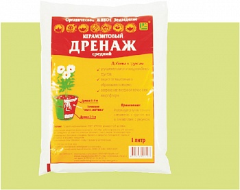 Дренаж керамзитовый 1л средний /18/Башинком
