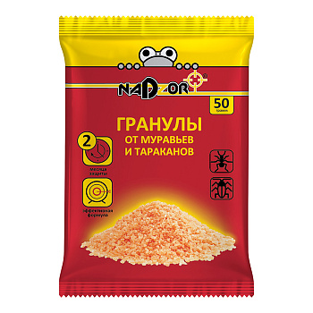Nadzor Гранулы от муравьев и тараканов 50г /100/