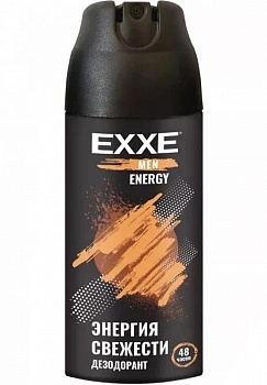 Дезодорант EXXE муж. Спрей 150мл ENERGY /24/Арвитекс