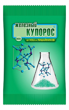Железный купорос 300гр /30/ВХ/ Антисептическое, фунгицидное средство.
