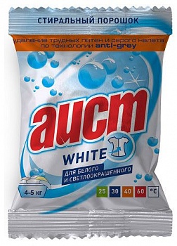 Стиральный порошок Аист  100г White автомат саше /60/