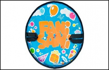 Ледянка круг "Fani&Sani" принт d=45см "Fani Sani" /25