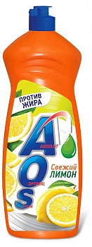 AOS  900г Лимон средство для посуды /12/Нэфис косметик/