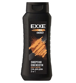 Гель для душа EXXE MEN 400мл 2в1 ENERGY Сила и Энергия /12/Арвитекс