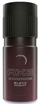 AXE муж. дезодорант Спрей 150мл Black Night /12/