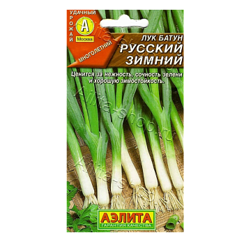 Лук батун Русский зимний многолетний 0,5г цв/п /10/АЭЛИТА
