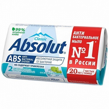 Весна мыло 90г ABSOLUT ABS Освежающее /72/ 6060