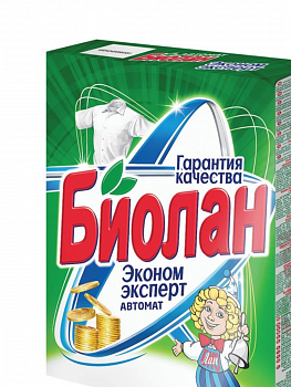 Стиральный порошок Биолан Автомат 0,35 кг Эконом Эксперт /24/