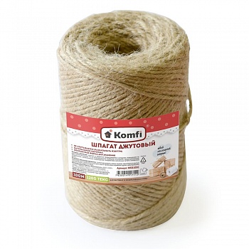 Шпагат джутовый 100м 1200текс Komfi /40/