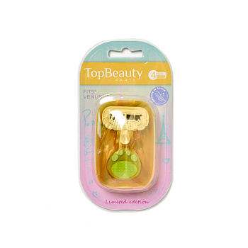 Станок ЖЕН TopBeauty Paris Mini в кейсе (1 бритва+1 кассета, 4 лезвия) /24/