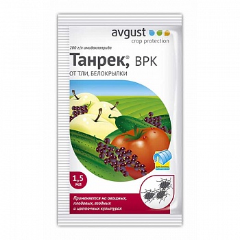 Танрек от тли, белокрылки 1,5мл /200/Август
