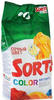 Стиральный порошок Сорти автомат 6 кг Колор /2/