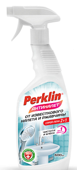 PERKLIN АНТИНАЛЕТСредство для чистки сантехники кислотное ЧИСТОТА И БЛЕСК 600 мл, триггер /8/