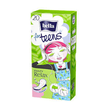 Прокладки  ежедн. Белла Панти  20шт for teens relax deo для подростков /24/