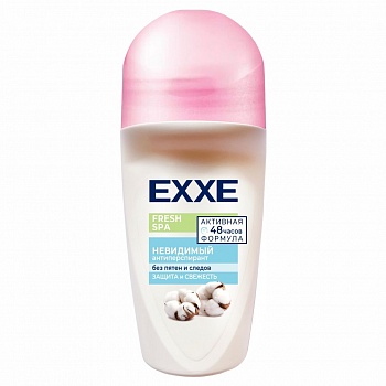 Дезодорант EXXE женский Ролик 50мл Fresh SPA Невидимый /12/С0007383/Арвитекс