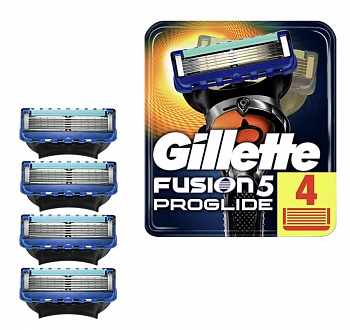 Кассеты Gillette Fusion ProGlide 4шт /40/
